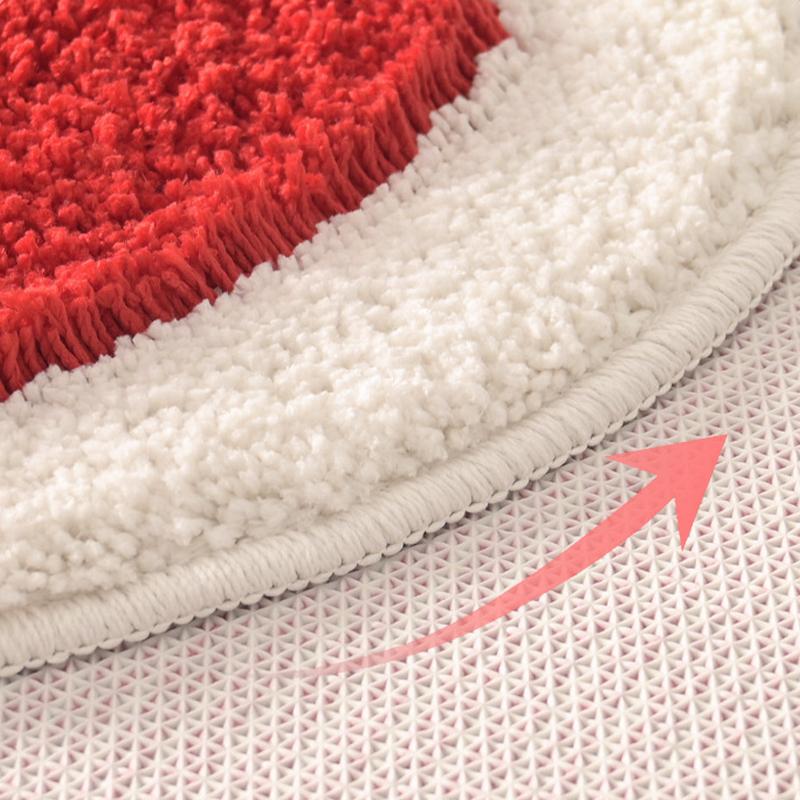 Fruit Carpet Imitation Cashmere Cartoon Non-Slip Floor Mat Household Door Doorway Bathroom Absorbent Floor Mat Foot Mat Decor