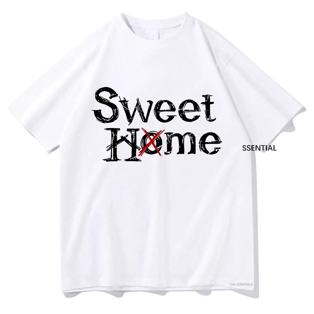 Funny Men/Women Clothing Harajuku Korea Style T-shirt Unisex Vintage Cotton Tops Graphic T Shirts