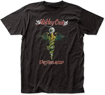 MOTLEY CRUE T-Shirt Dr Feelgood Logo Tee Brand New S-2XL Unisex T-Shirt