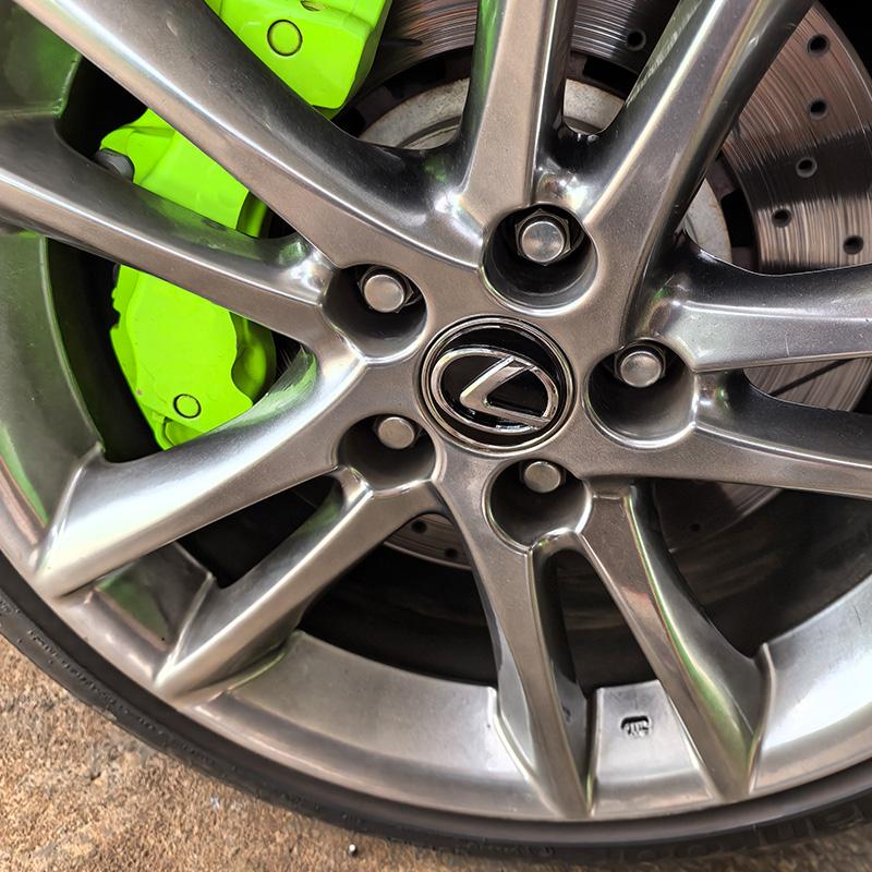 4Pcs Car Hub Cap Wheel Center Cover Decoration Accessories For Lexus F-SPORT ES RX NX LS UX LM LX GX LC RZ IS CT GS RC HS SC TX