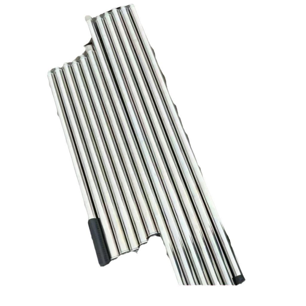 Thickened Anti-Slip Stainless Steel Fishing Net Pole for Catching Big Fish