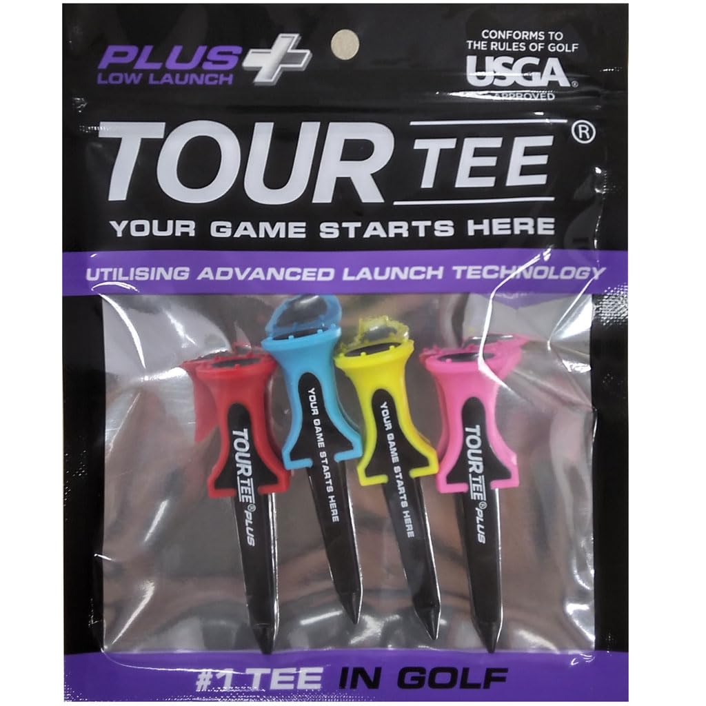 Tour Tee PLUS LOW LAUNCH Golf tee 4 pieces