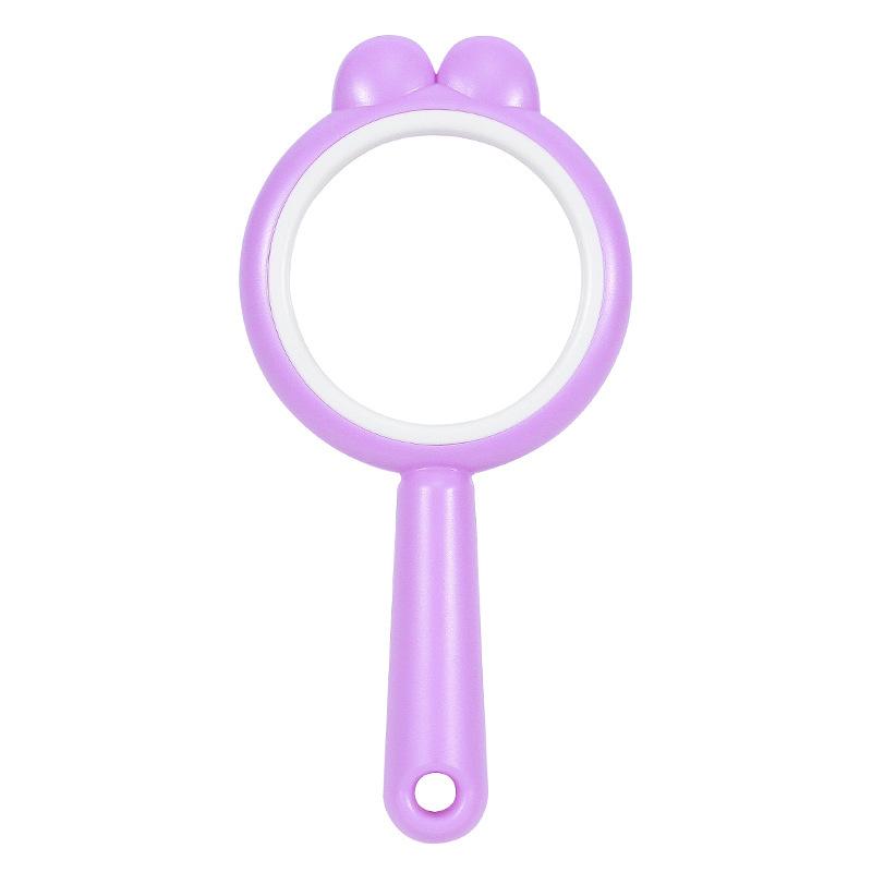 Handheld Rabbit-Shaped Cartoon Magnifying Glass Kindergarten Outdoor Exploration Classroom Science Experiments Small Gift