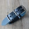 MERJUST 20mm 22mm 24mm Black Brown Blue Army Watch Strap Handmade Crazy Horse Leather Watch Band Zulu Seiko Wristband
