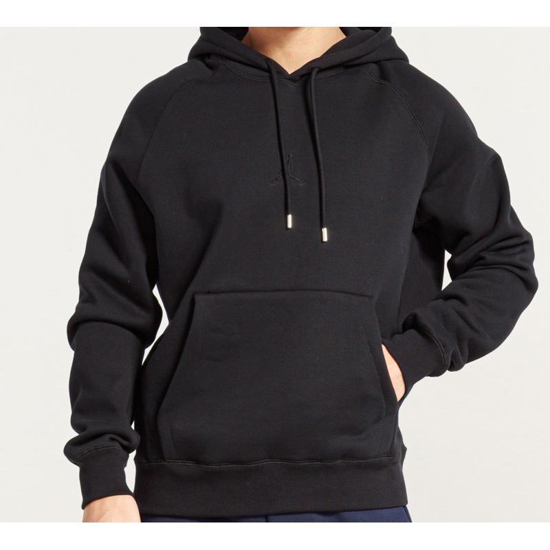 Jordan Air Sweatshirts Men's Black Hooded Thickened Regular CD8727-010