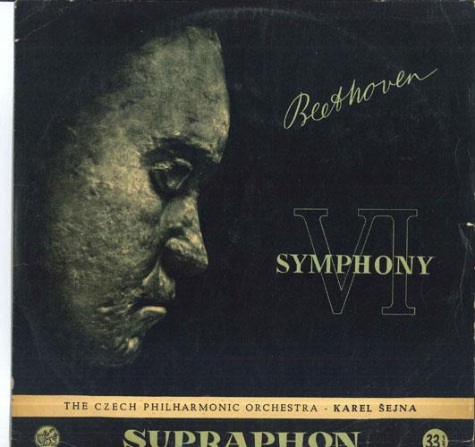 

LP Record KAREL SEJNA CZECH PHILHAMONIC ORC Beethoven Symphony No6 In F Major LPV138 SUPRAPHON 1953 Czechoslov Classical Used