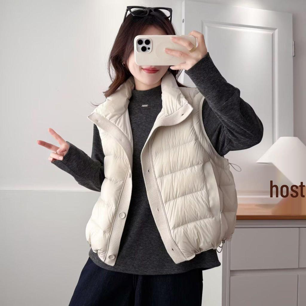 Plus Size Korean Style Drop Shoulder Slimming Long Sleeve Fleece T-shirt - Warm Versatile Base Layer for Women