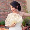 2Pcs Chinese Folding Fans Vintage Lace Handheld Fan Lightweight Portable Elegant Tassel Wedding Party Dance Performance