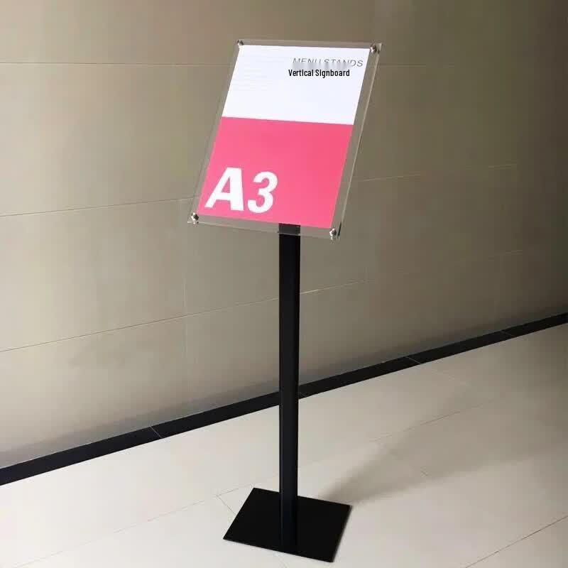 Acrylic Standing Safety Sign
