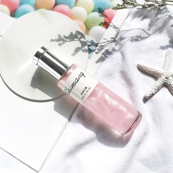 30ML Women Glitter Perfume Natural Floral Fruity Woody Long-lasting Fragrance Neck Wrist Hair Body Liquid Perfume Spray Gifts for Her