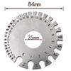 Stainless Steel Metal American Wire Gauge Round Cable Gage Standard Thickness