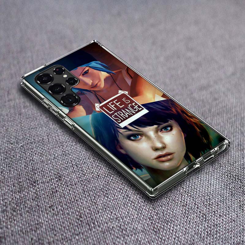 

Life Is Strange Phone Case For Samsung Galaxy S24 S23 S21 S20 FE S22 S26 Ultra S25 Edge S10 Plus Cover Clear TPU Capa Shell Coqu Samsung S23