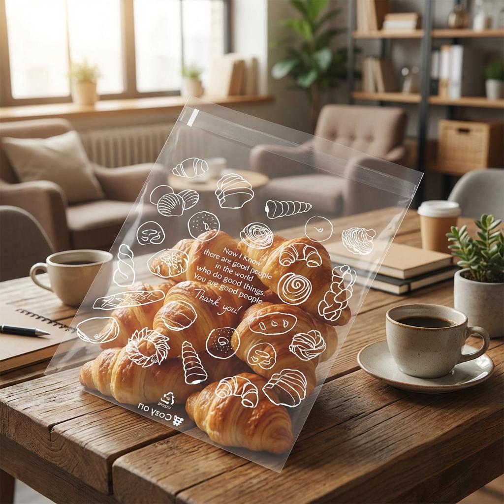 

50 Pcs Food Safe Ziplock Cookie Bags, Waterproof & Resealable. 22x17cm, for Biscuits, Snacks, Storage United States