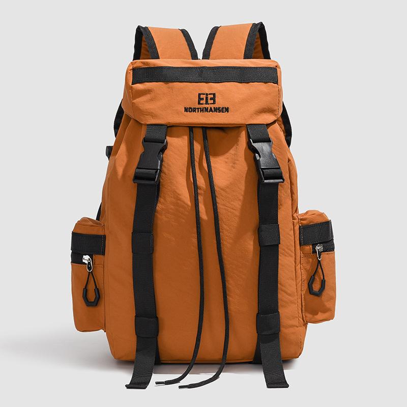 Schoolbag Mountaineering Lightweight Backpack Women's Locomotive Bag Men's Lightweight Travel Backpack Korean Edition Small School Bag Outdoor Hiking