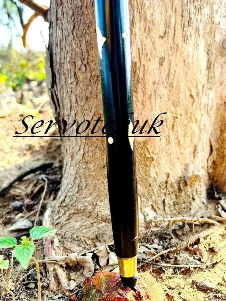 Victorian silver Handle Walking Stick for the Distinguished Gentleman