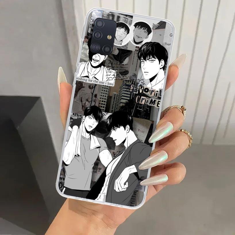 Anime B-J-Alex Phone Case for Samsung Galaxy A52 A32 A22 A12 A02S A50S A30S A10S Note 20 Ultra 10 Plus S10 A31 A20 A71 A72 Galax
