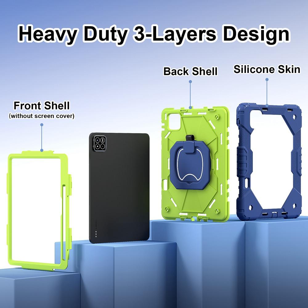 For Pad 7 11.2 inch Case Kids Tablet cover Silicone+PC Redmi Pad 2 SE 9.7 Pro POCO 12.1
