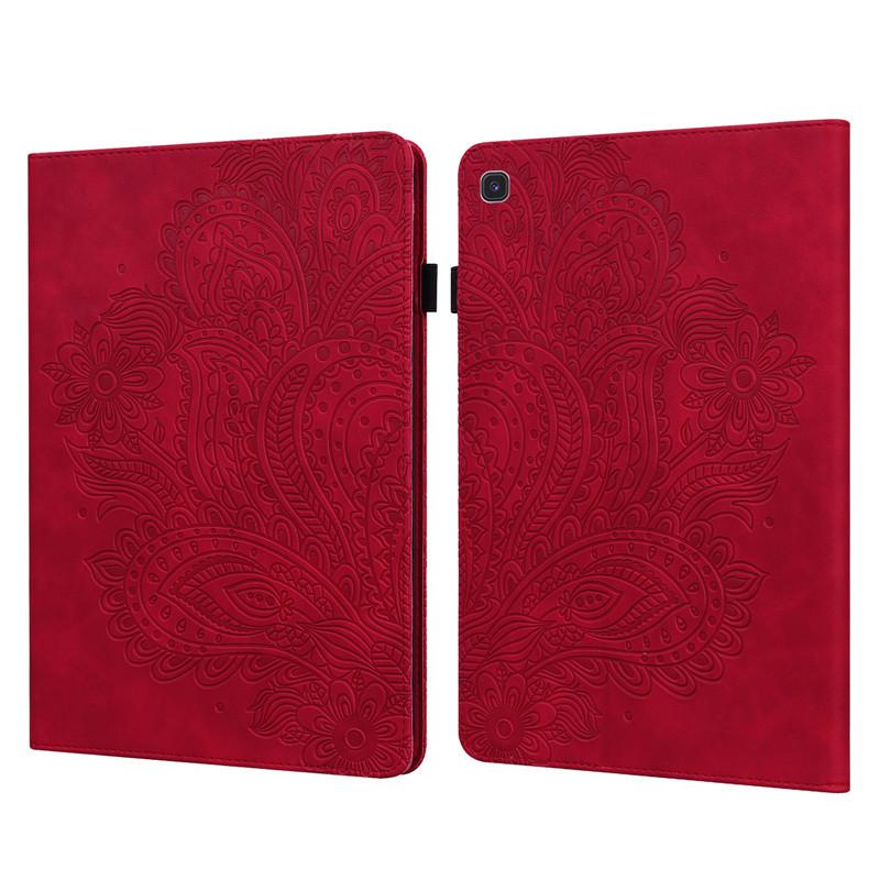Pouzdro na tablet pro Samsung Tab S5E Case Cover T720 10 5 Roztomilý květinový strom reliéfní měkký TPU silikonový zadní kryt pro Funda Galaxy Tab S5e pouzdro