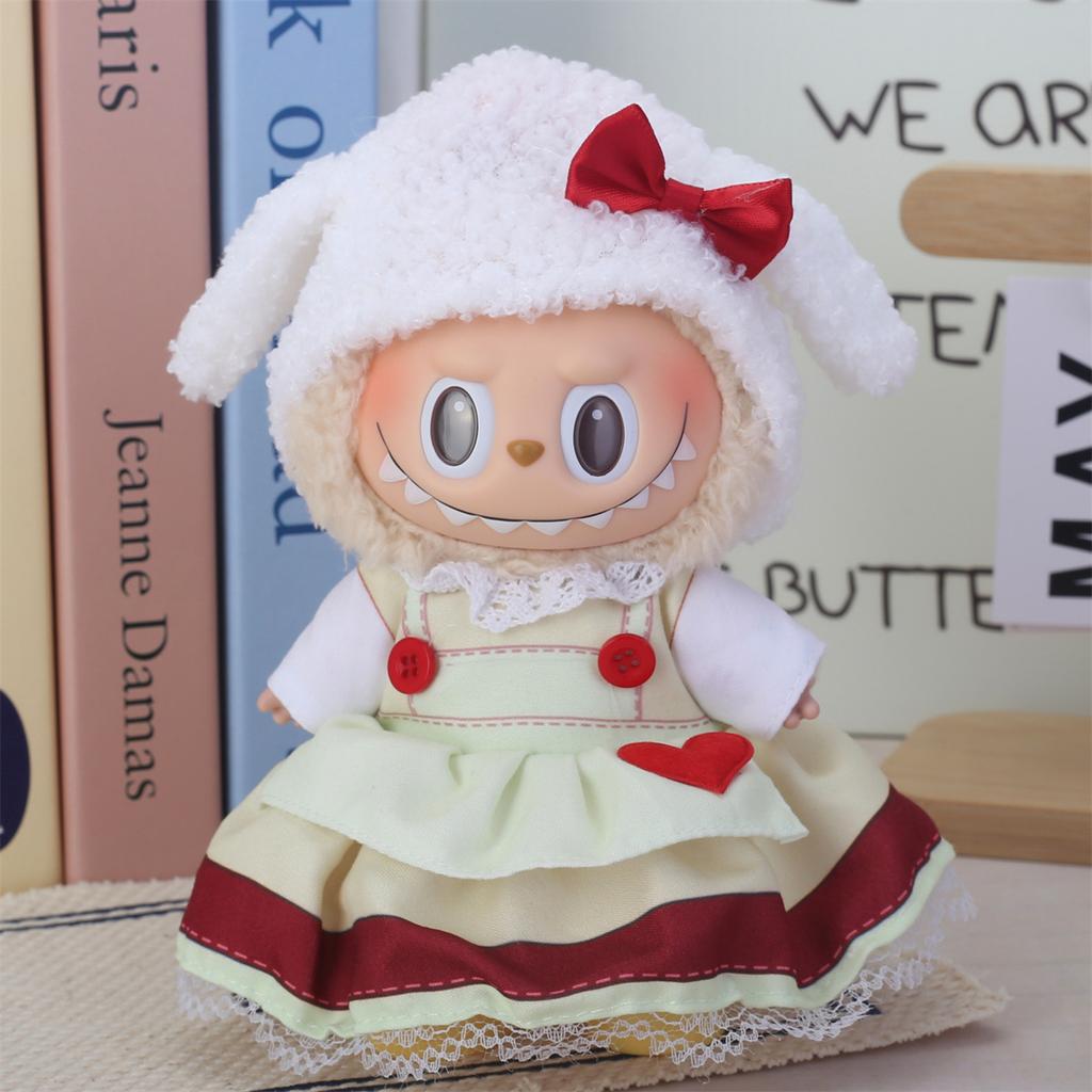 Labubu Baby Clothing Is Compatible with First, Second, and Third Generation 17cm Labubu Dolls