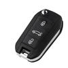 Key Shell for Peugeot 208 308 508 2008 3008 5008 Citroen C4 Cactus C5 C-Elysee - 3-Button Remote Fob Phonillico®