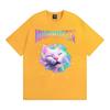 IBUPROFEN Funny Cat Meme Vintage Tee Shirt Unisex Women Hot Sale Harajuku Fashion Streetwear Tshirt Summer Loose Oversized T Shirt