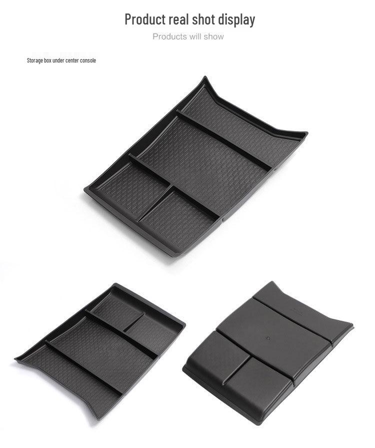 Tiggo 9X Center Console Storage Box: Compatible with 26 Models - Chery Lower Layer Interior Accessory