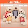 Cuddly Cartoon Long Eared Bunny Plush Toy Vest Stuffed Animal Doll Kids Gift