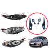 EHL43+EHL44 Scheinwerferhalter Halterung Reparaturhalter Lasche Set Linke Rechte Seite für Ford Fiesta MK6 CB1 CCN B299 B409 2008-2013 8A6113W030 8A6113W030