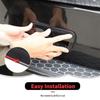 Black Rear Tailgate Back Door Handle Decor Cover Trim for Grand cherokee Durango
