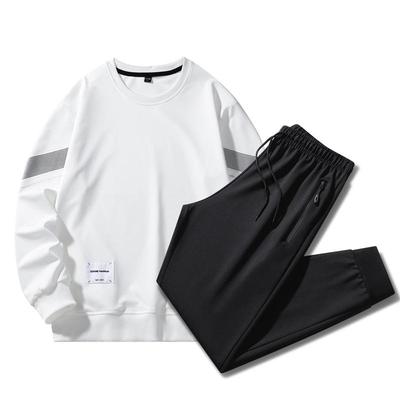 Costume de sport décontracté pour hommes: Ensemble pull ample et pantalon (Automne hiver)