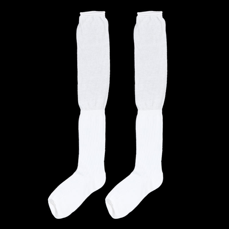 Stacked Knee High Socks Long Tube JK Socks Thigh Sleeves Spliced Knee Pads For Long Boots Soft Stretch Fabric Fashionable For Cosplay School Outfits