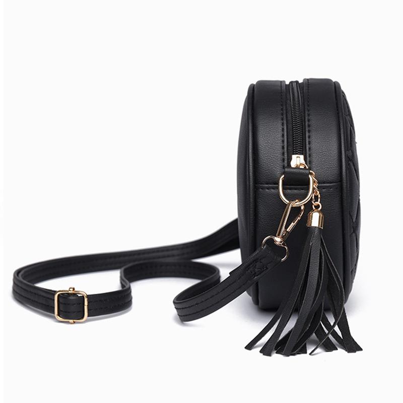 Tendință Modă Broderie Love Geantă Mică Rotundă Geantă de Mână Damă Genți de Umăr Nouă Geantă Mică Crossbody pentru Femei MIT