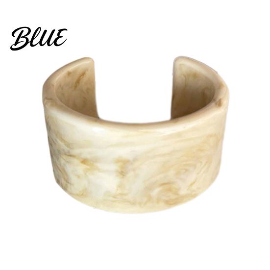 Vintage Bracelet Acrylic Retro Style Irregular Geometric Design Unique Women