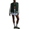 Nike Color Block Single-Breasted Loose Long Sleeve Jacket Women jackets Green FN3672-338