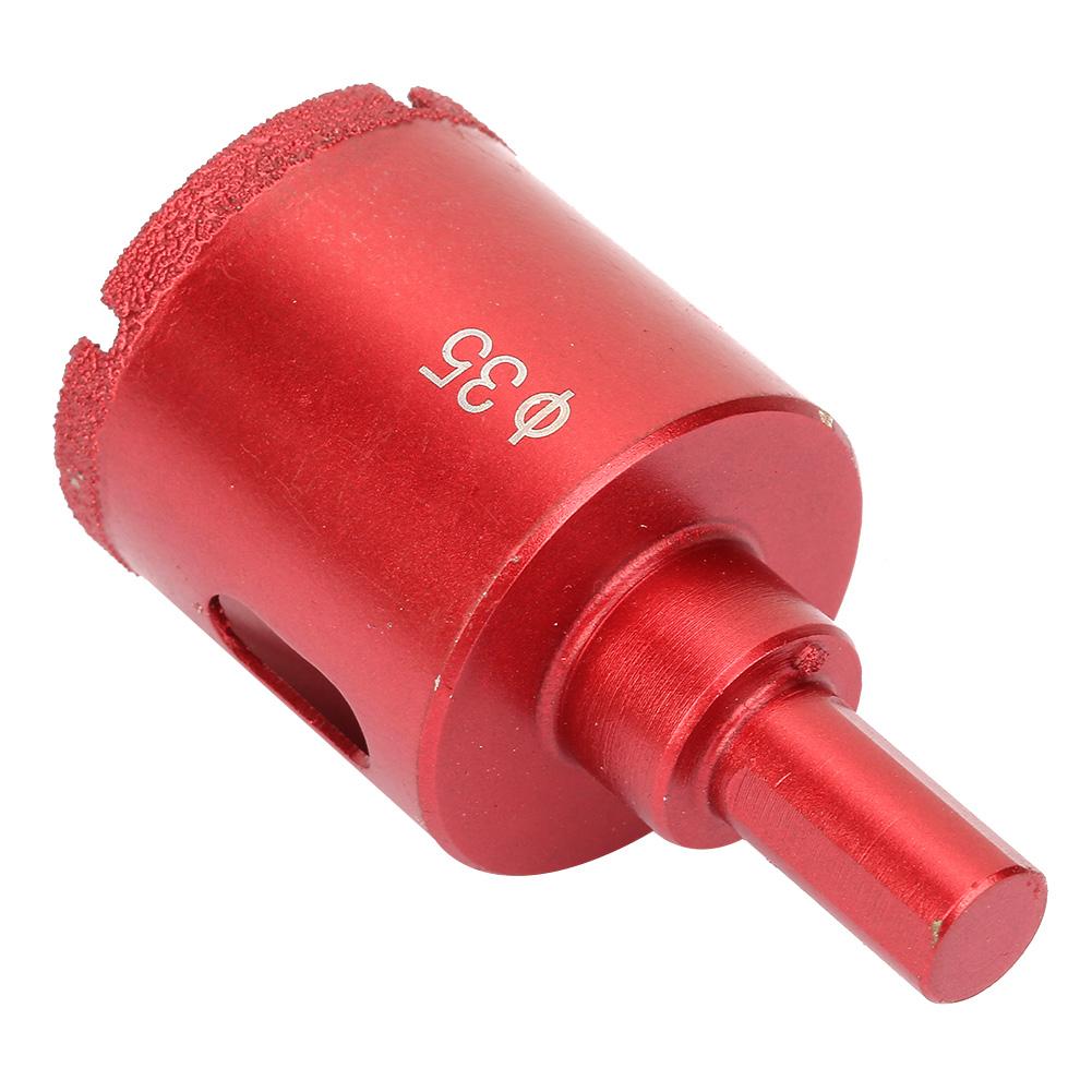 Brazed     Drill Bit Hole Opener For Marble Concrete Glass Tile Stone Drilling(35mm)