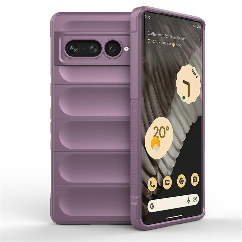 For Google Pixel 10 9 9A 8 8A 7 Pro 7A 6A Anti-Slip Bump TPU Armor Skin Full Protection Camera Shell Shockproof Cover Fundas