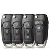 For Ford F-150 F-250 F-350 Explorer Ranger Ka Fiesta Mondeo 2/3 Buttons Smart Remote Car Key Case