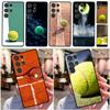 Tennis Tennis Racket Phone Case For Samsung Galaxy S25 Ultra S9 S10 S20 S22 S21 FE S23 S24 Plus Back Cover Shell