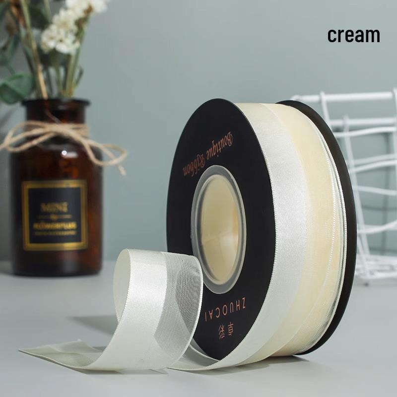 

Сатиновая лента для декора свежих цветов, подарков, аксессуаров для волос