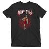 Muay Thai Warrior T-Shirt Mens Womens Tees Top Mens Clothing Boxing Fight Clothing Thailand