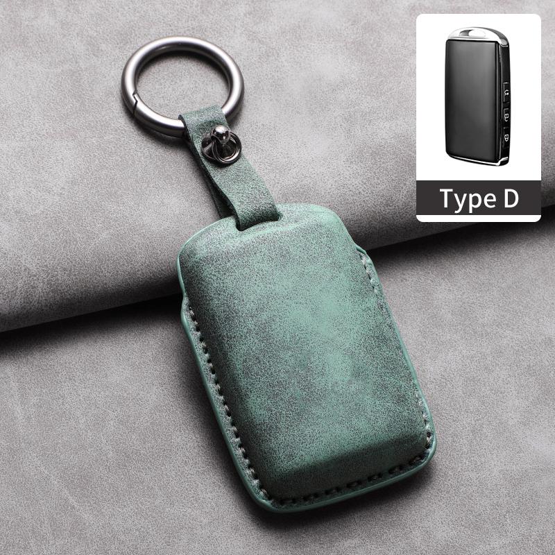 Fit For Mazda 3 Axela Key Fob Case Cx5 Cx4 Attila Cx50 Travel Cx30 Genuine Leather Auto Key Fob Mount Case Flip Flop Key Ring Automotive Auto