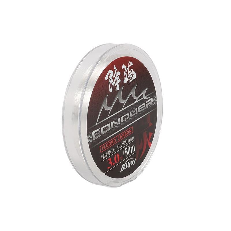 High Strength Transparent Fishing Line: 30/50m Leader for Sea Fishing Big Fish