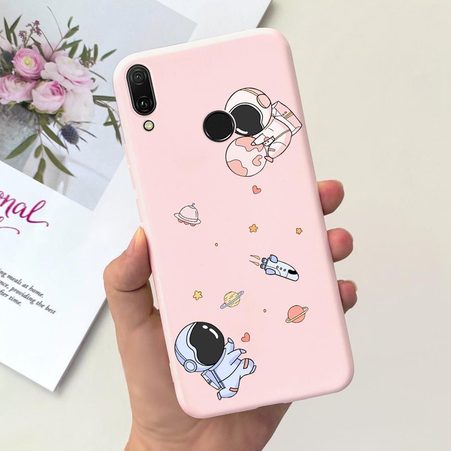 For Huawei Y9 Prime 2019 Case Shockproof Astronaut Silicone Soft Fundas For Huawei Y9 Y 9 Prime 2019 STK-LX3 JKM-LX3 Phone Cover