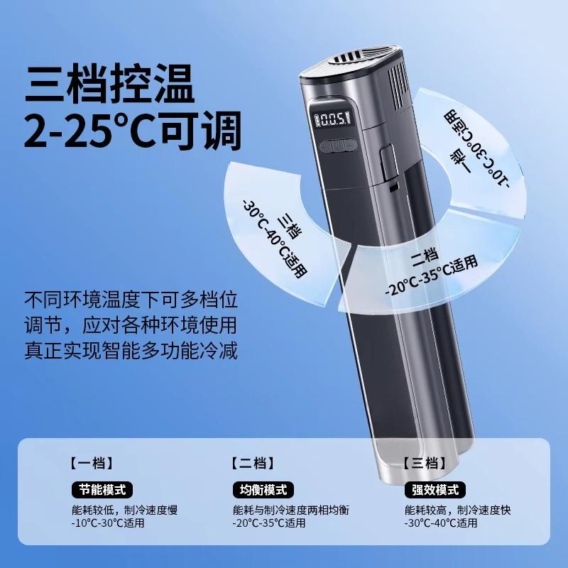 Electric Mini Cooler Compact Car Travel Pen Case Refrigerator for Hotel Use