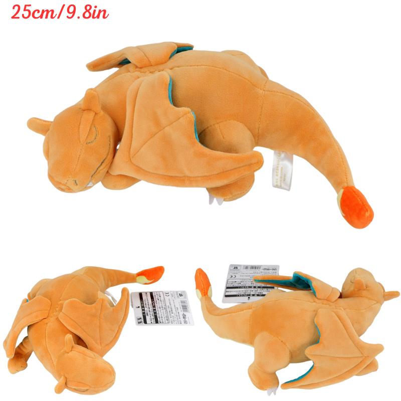 Sleeping Sprigatito Charizard Sylveon Fuecoco Plush Toys Kawaii Pamo Eevee Gengar Cubone Furret Peluche Dolls Gifts Kids