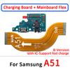 For Samsung A11S A11 A11 A11 A71 A71 USB Charging Port Mic Microphone Connector Main Motherboard LCD Flex Cable Replacement