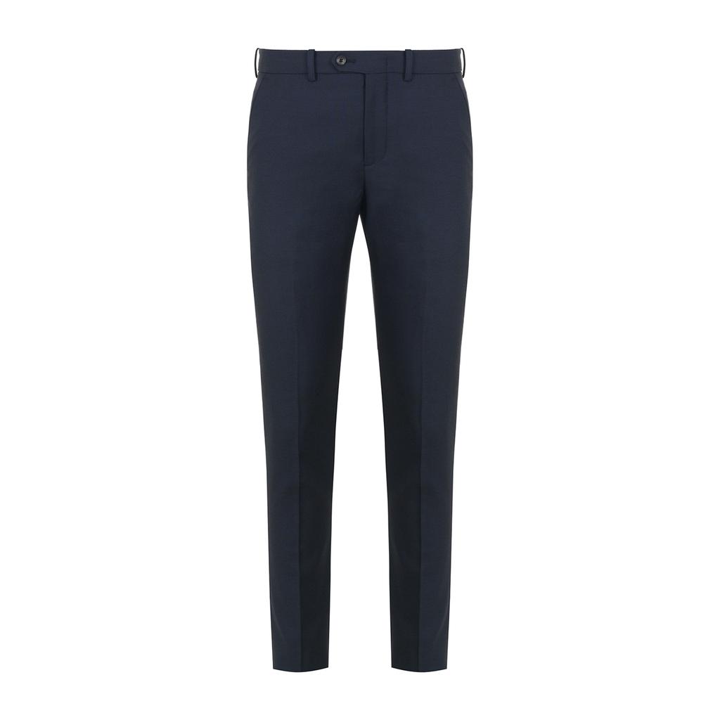 BASSO Premium 100% Wool Pattern Slim Fit Pants (Bsy1Pf60A)