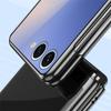 Transparent Case for Samsung Galaxy Z Flip 8, Hard Case, Black Frame