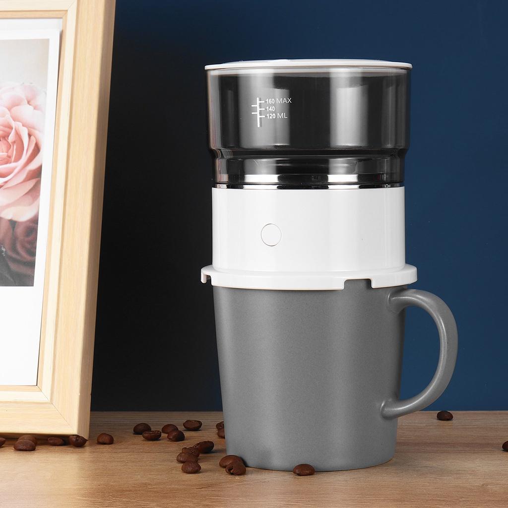 Neue Tragbare Smart Automatische Tropfkaffeemaschine Elektrische Kaffeekanne Handaufbrüh-Kaffeemaschine Für Büro Outdoor Geschenk 100x101.5x70mm