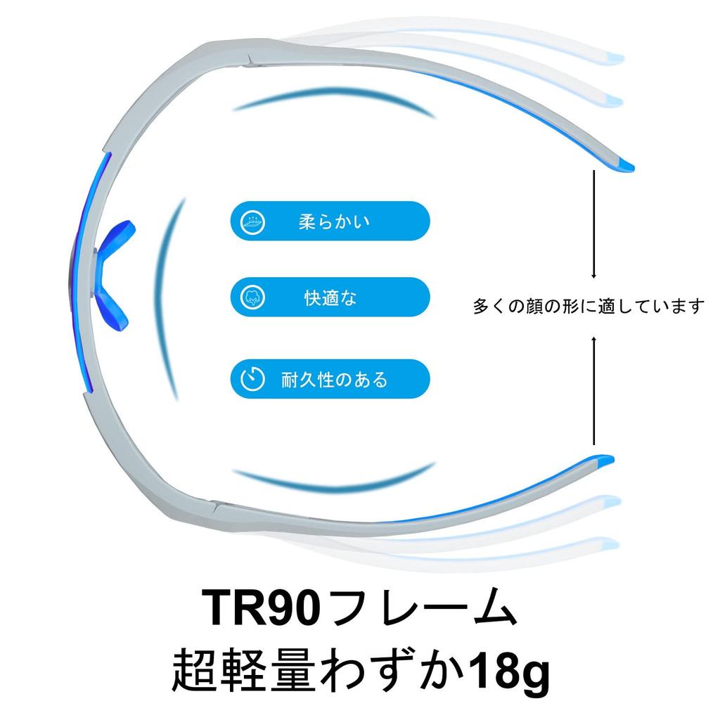 HAAYOT Road Bike Cycling Polarized Baseball Sunglasses for Men and 5 Sports Sunglasses for Running Sunglasses, Glasses, Women, Lenses, Fishing,